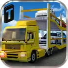 3D Car Transport Trailer Free