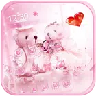Cute bear theme love wedding